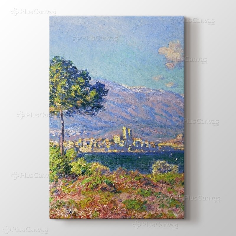 Antibes Vue du Plateau Notre Dame görseli.