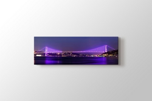 Boğaziçi Köprüsü gece manzarası görseli.