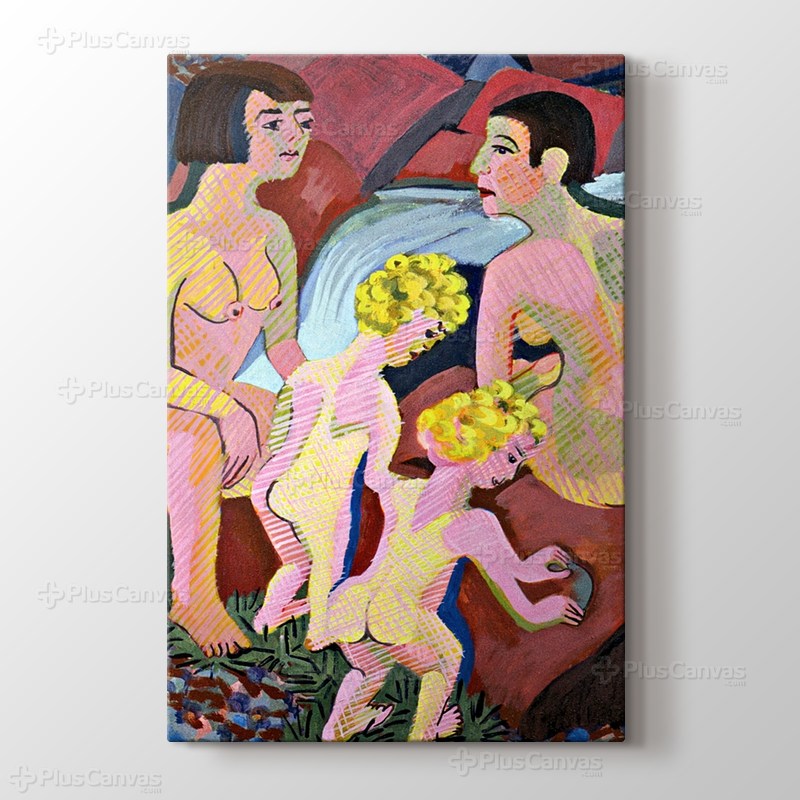 Bathing Women and Children görseli.