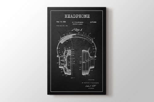 Headphone Patent görseli.