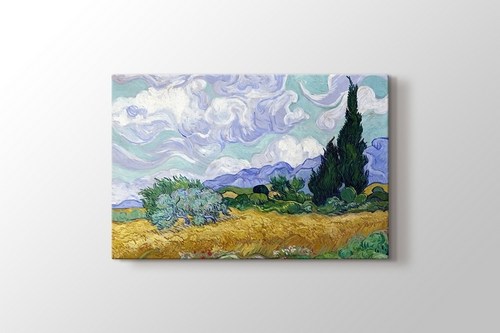 Oat Field with Cypress görseli.