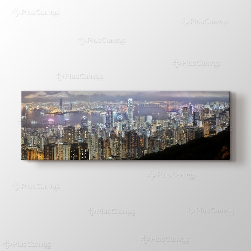 Hong Kong - Night Panorama görseli.