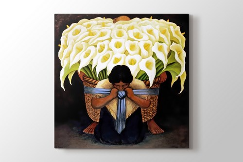 Vendedora de Flores görseli.