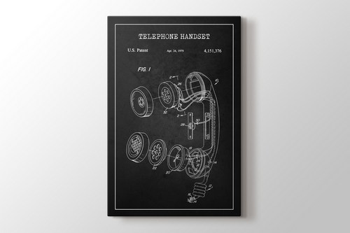 Telephone Handset Patent görseli.