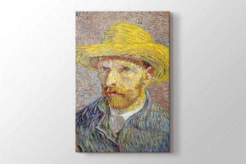 Self Portrait with Straw Hat 1887 Metropolitan görseli.