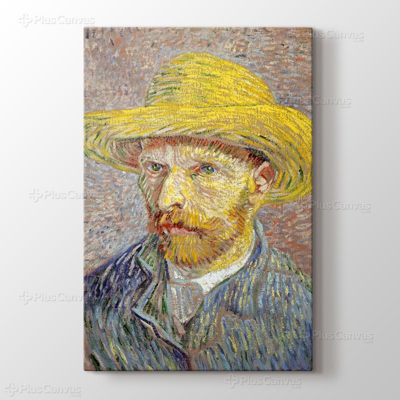Self Portrait with Straw Hat 1887 Metropolitan görseli.
