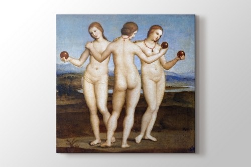 Raphaels Three Graces görseli.