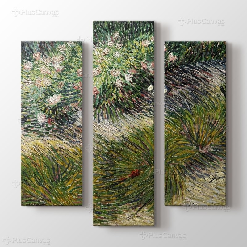 Garden Corner with Butterflies görseli.