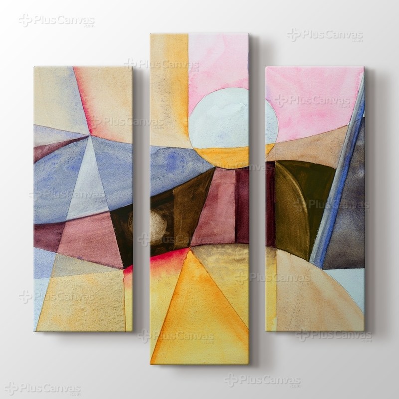 Soyut sulu boya renkler görseli.