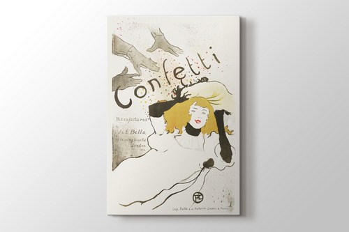 Confetti –Lautrec görseli.