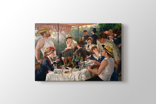 Luncheon of the Boating Party görseli.