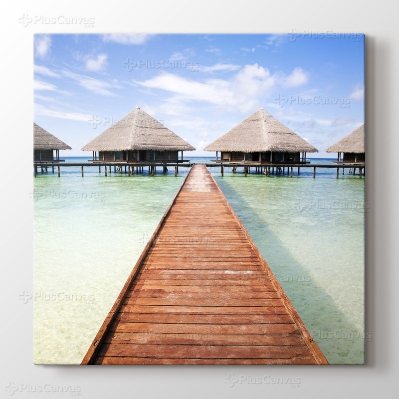 Maldives - Tropical Beach görseli.