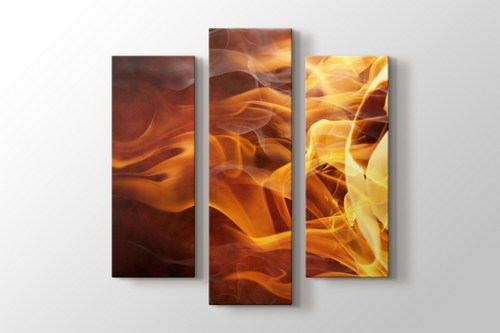 Alevler içinde Futbol Topu görseli.