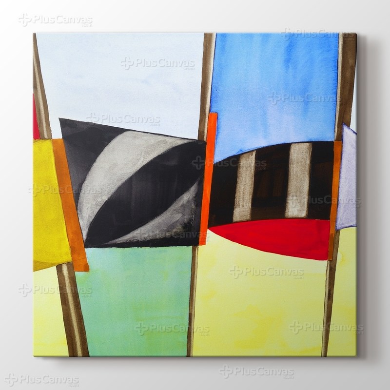 Soyut sulu boya renkler görseli.