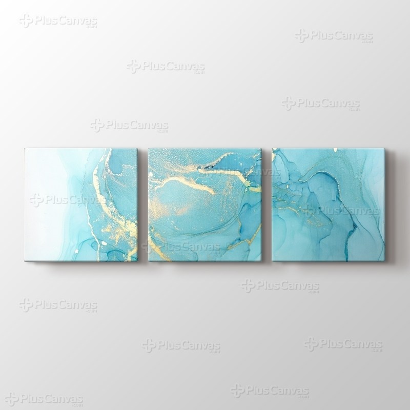 Golden Cyan Marble görseli.