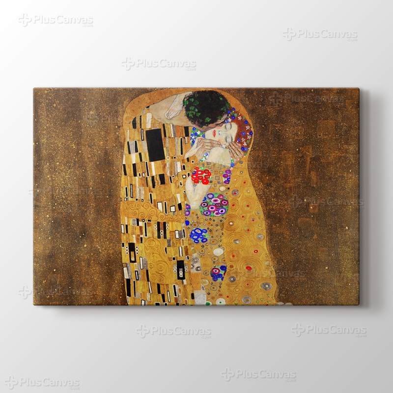 The Kiss - Öpücük Tablosu görseli.