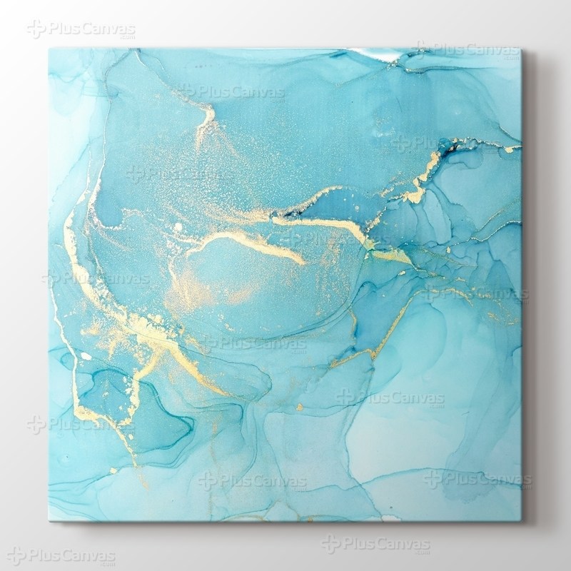 Golden Cyan Marble görseli.