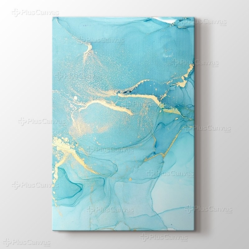 Golden Cyan Marble görseli.