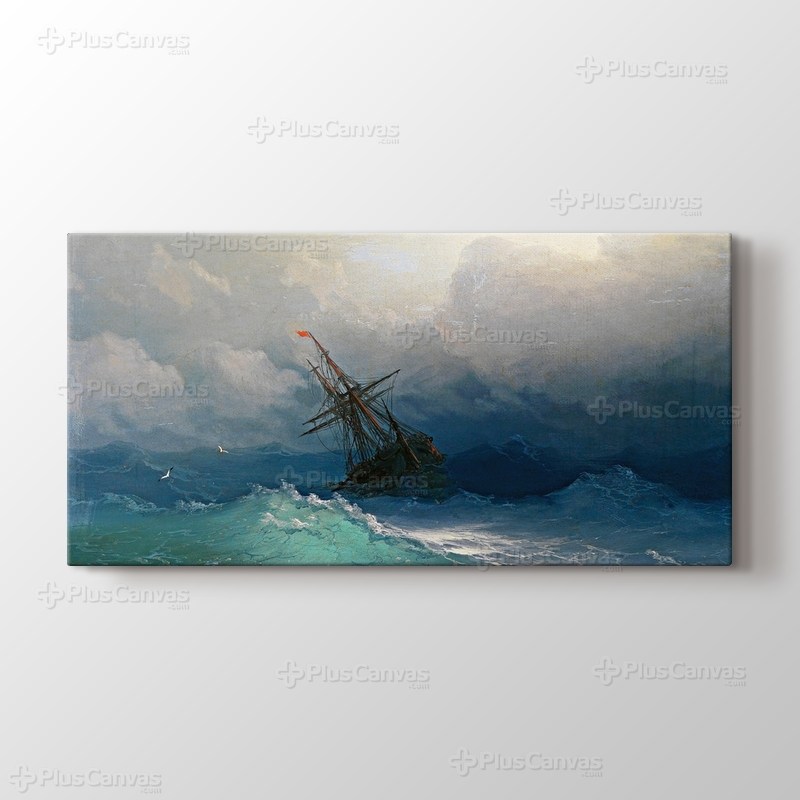 Ship on Stormy Seas görseli.