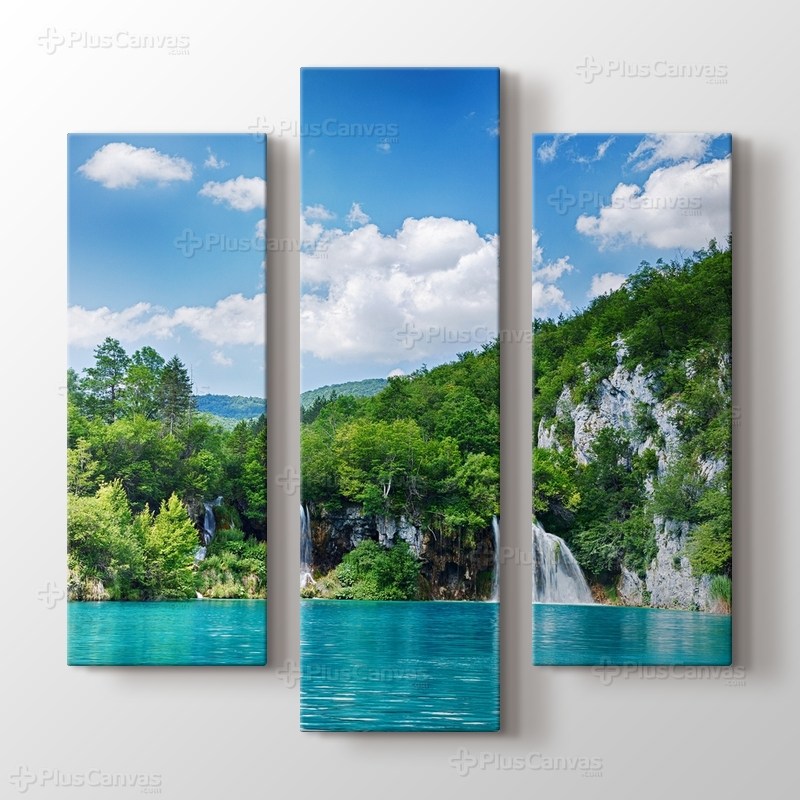 Plitvice Lakes görseli.