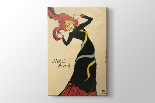 Jane Avril - Henri de Toulouse Lautrec görseli.
