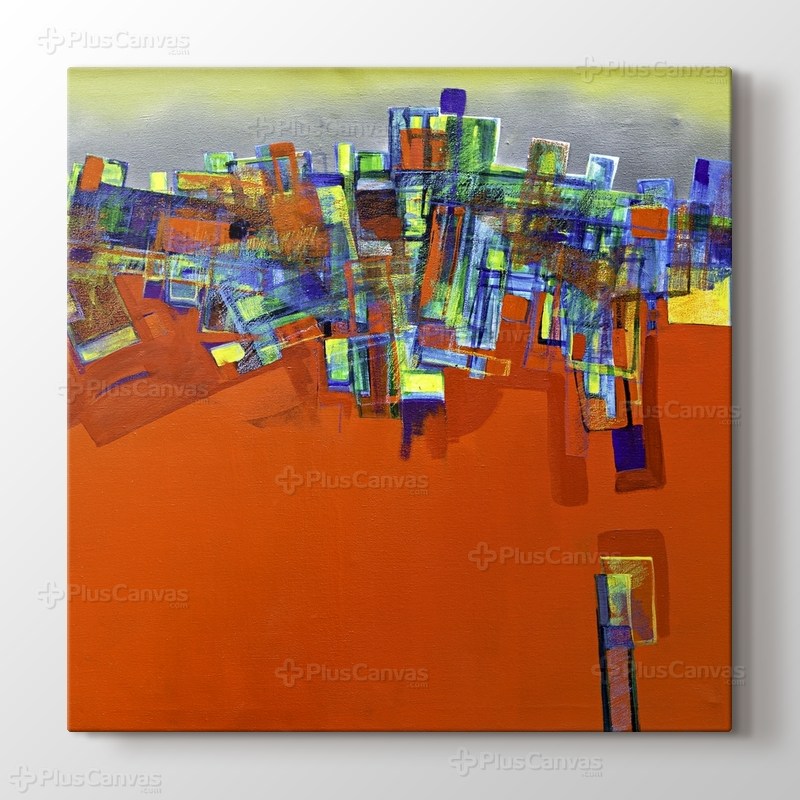 Soyut Yağlı Boya görseli.