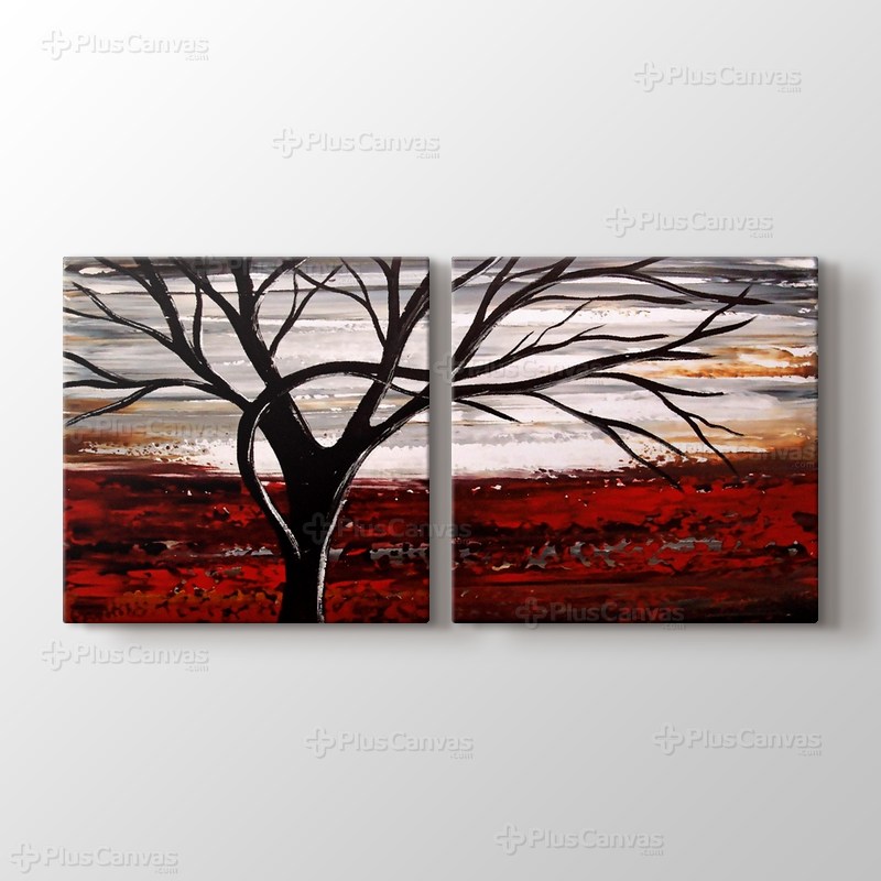 Tree on a Red Land görseli.