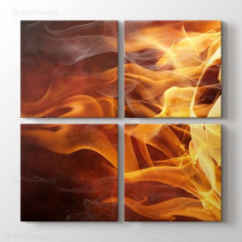 Alevler içinde Futbol Topu görseli.