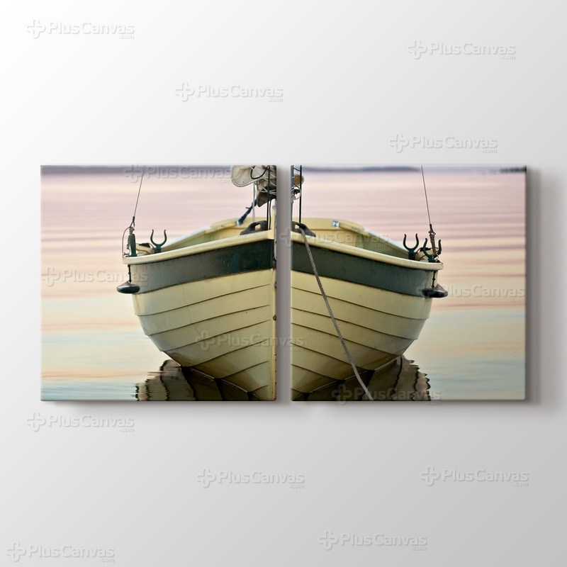 Boat on the River görseli.