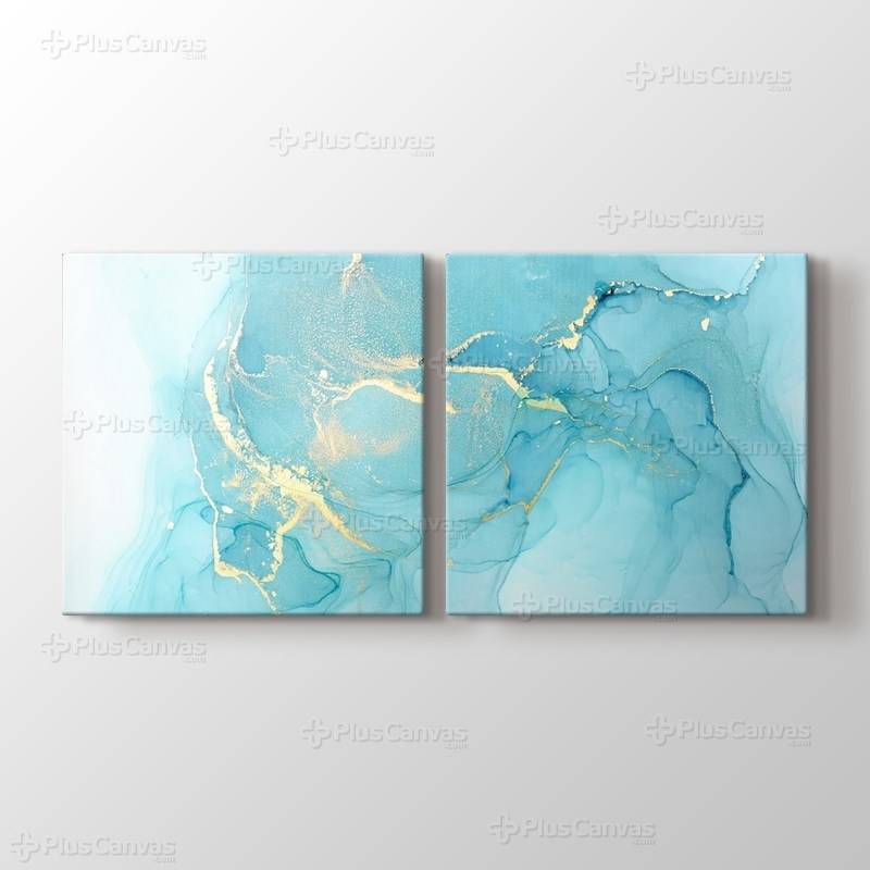 Golden Cyan Marble görseli.