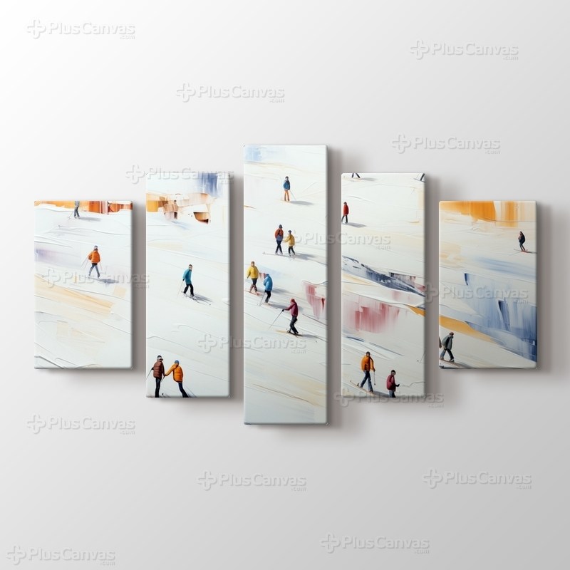 Kayak Yapan İnsanlar görseli.