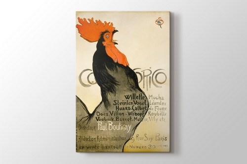 Cocorico - Theophile Alexandre Steinlen görseli.