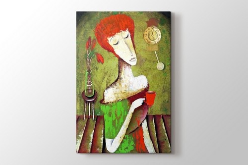 Woman Drinking Tea görseli.