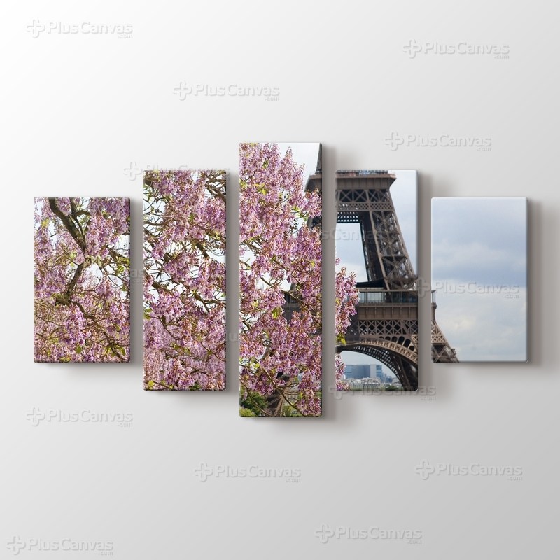 Eiffel Behind a Tree görseli.