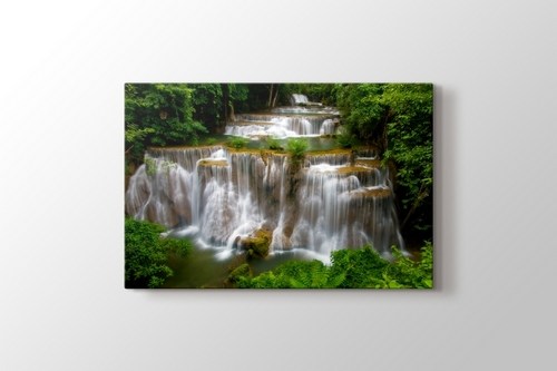 Huay Mae Khamin Waterfall Thailand görseli.