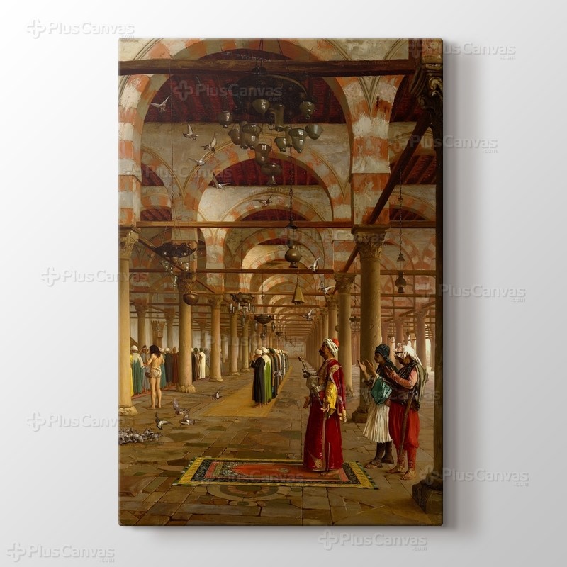 Prayer in the Mosque görseli.