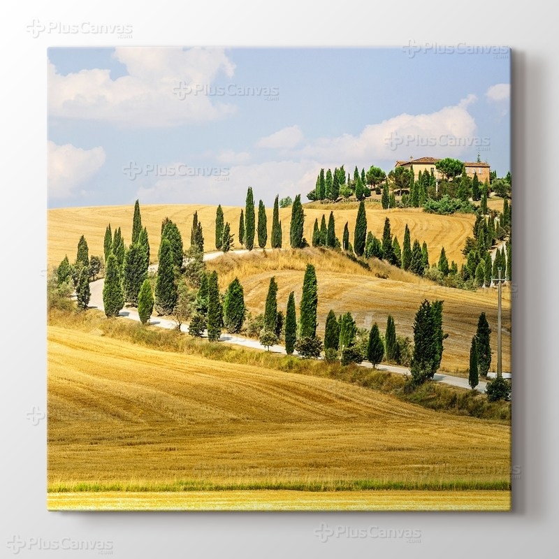 Toskanada Çiftlik Evi görseli.