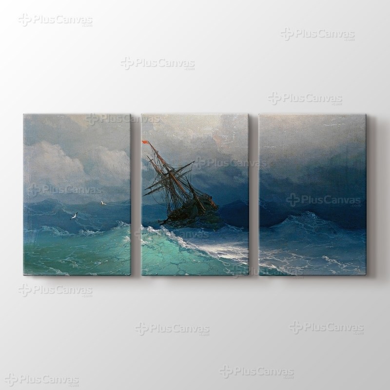 Ship on Stormy Seas görseli.