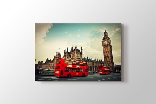Big Ben and Red Buses görseli.