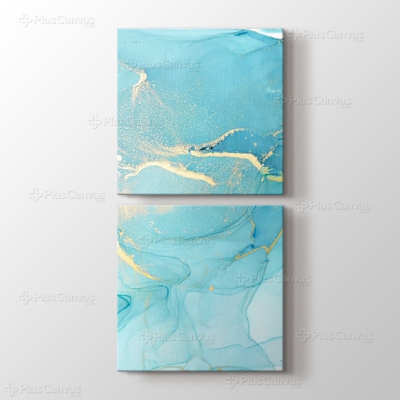 Golden Cyan Marble görseli.