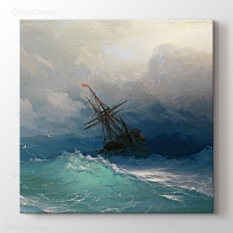 Ship on Stormy Seas görseli.