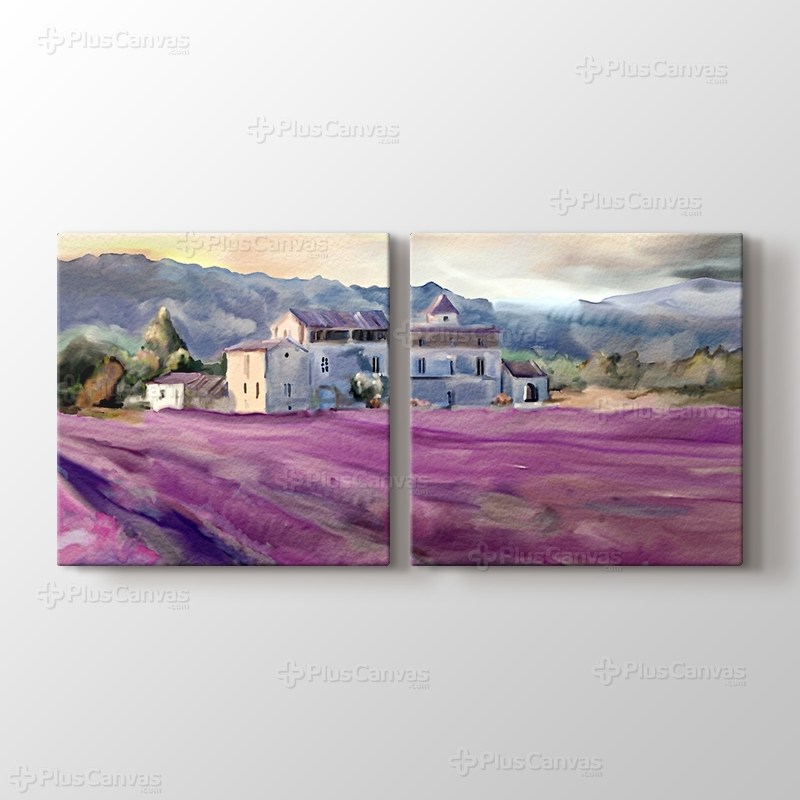 Provence - Lavanta Tarlası görseli.