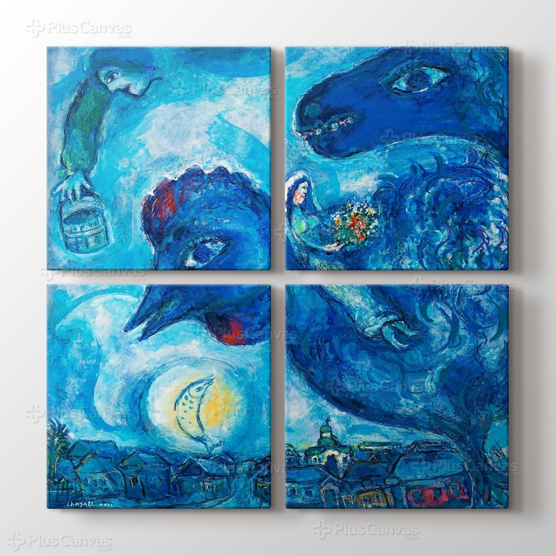 Le reve de Chagall sur Vitebsk görseli.