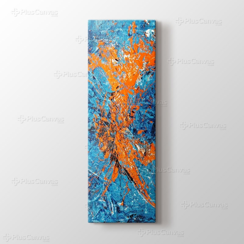 Orange Cyan Abstract görseli.