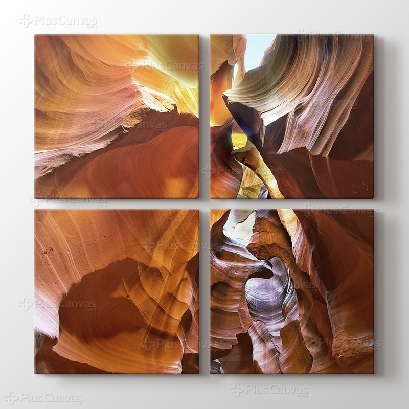 Antelope Slot Canyon görseli.