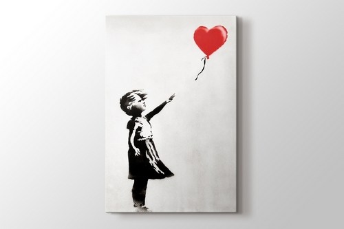 Girl With Balloon görseli.