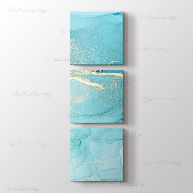 Golden Cyan Marble görseli.