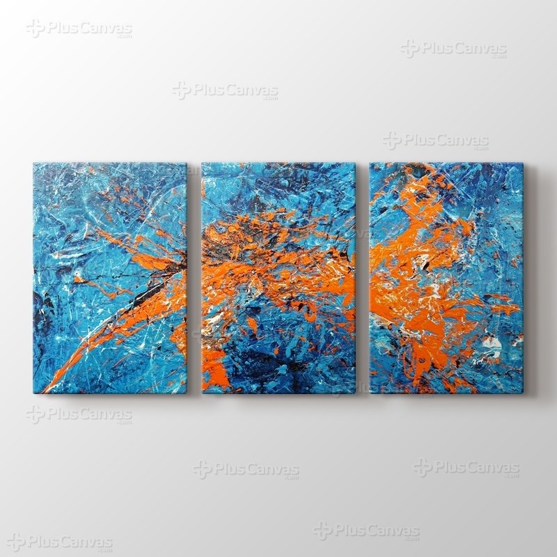 Orange Cyan Abstract görseli.