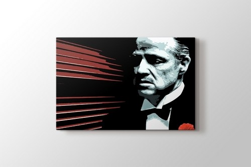 The Godfather - Marlon Brando görseli.