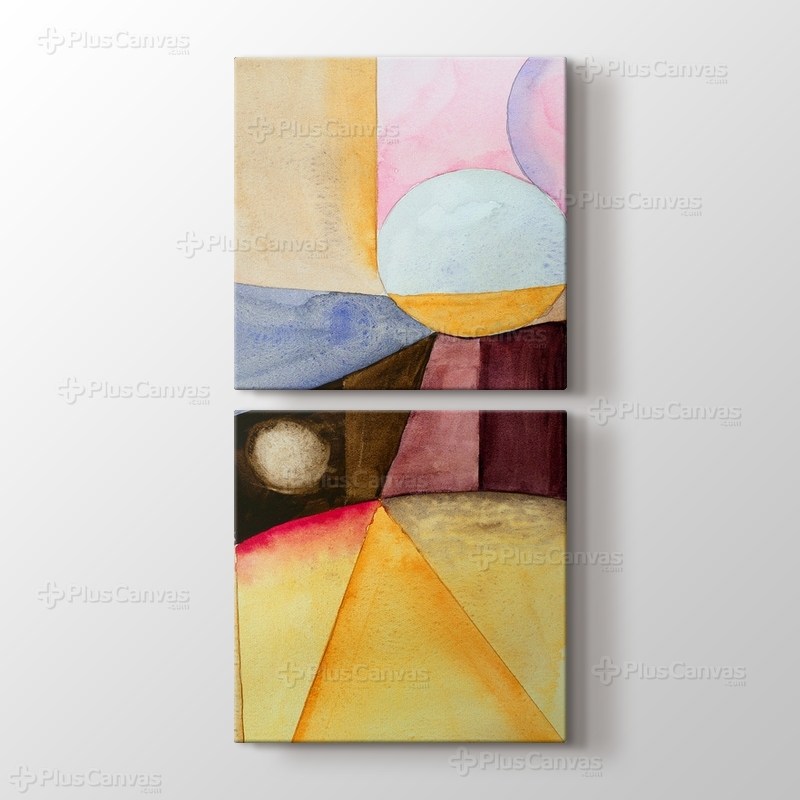 Soyut sulu boya renkler görseli.